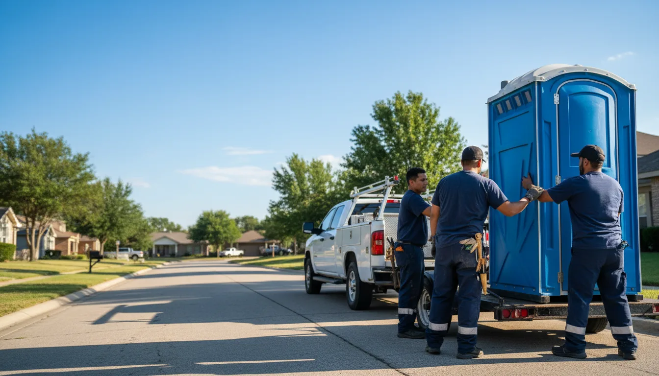 Portable Toilet Rental in Sudan, TX near me
